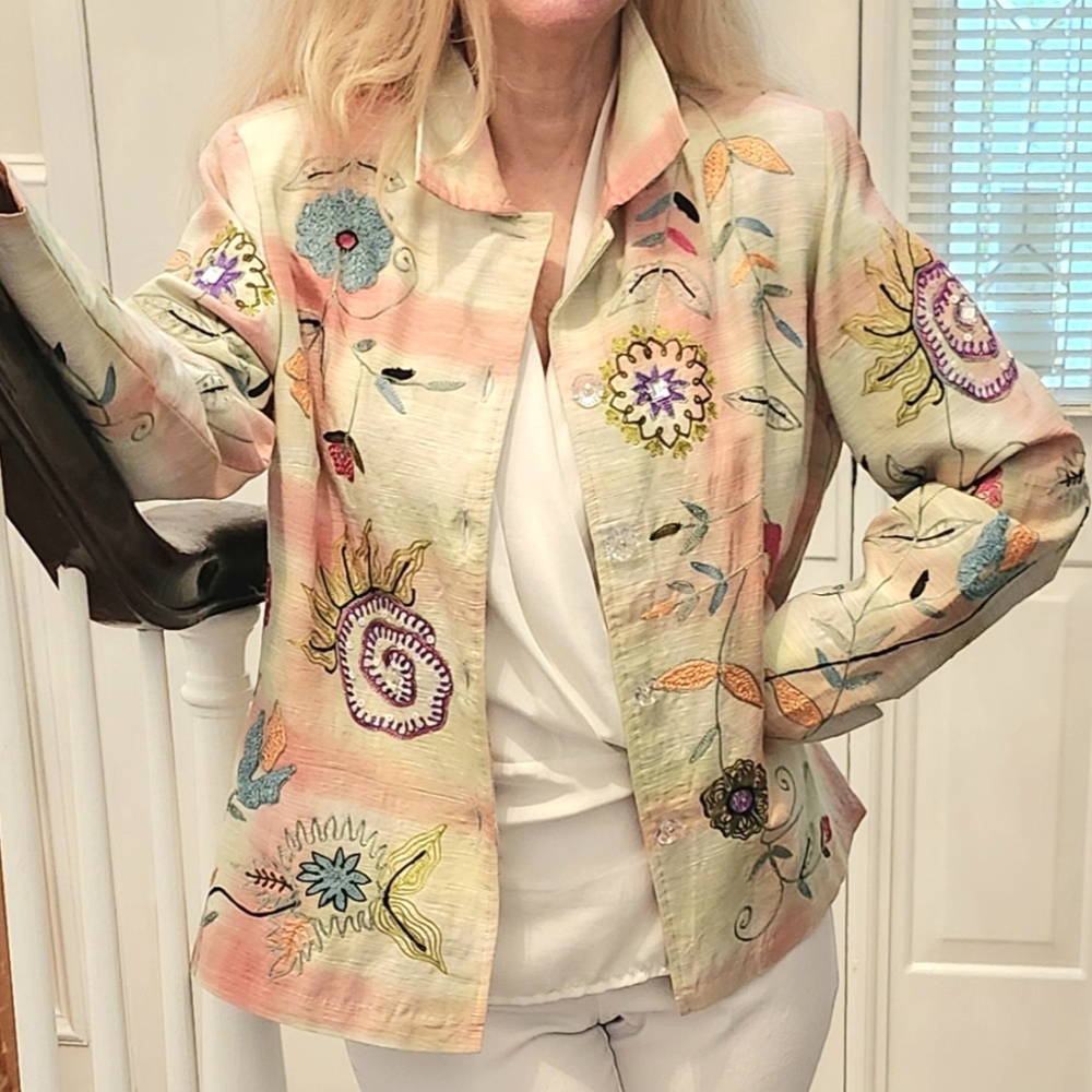 Indigo Moon Statement Jacket, Medium, $45 - image 3